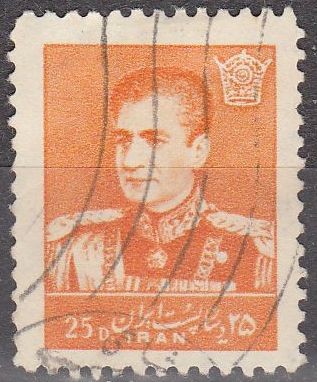 IRAN 1959 Scott 1140 Sello º Mohammad Shah Reza Pahlavi 25D