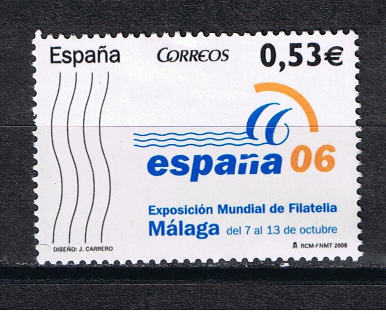 Edifil  4185  Exposición Mundial de Filatelia ESPAÑA 2006  Málaga.  