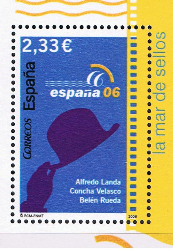 Edifil  4269  Esposición Mundial de Filatelia ESPAÑA 2006 . Málaga.  