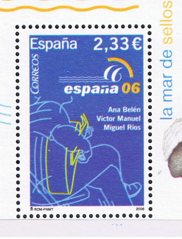 Edifil  4270  Esposición Mundial de Filatelia ESPAÑA 2006 . Málaga.  