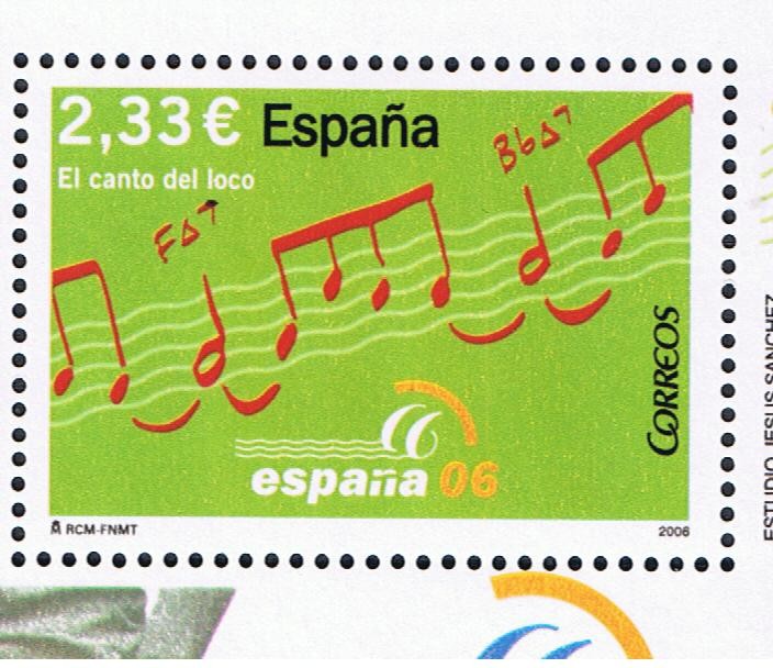 Edifil  4271  Esposición Mundial de Filatelia ESPAÑA 2006 . Málaga.  