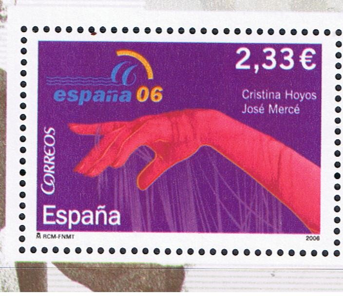 Edifil  4272  Esposición Mundial de Filatelia ESPAÑA 2006 . Málaga.  