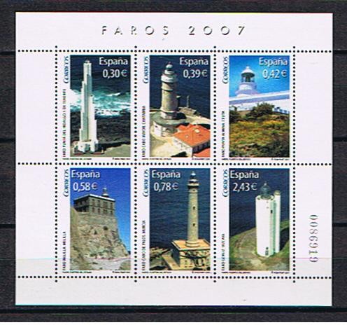 Edifil  4348  Faros   Faros  de España, Canarias, Ceuta y Melilla