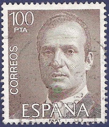 Edifil 2605P Serie básica Juan Carlos 100 fosforescente (1)