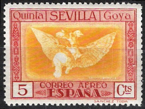 518 Qinta de Goya en EXPO-29 de Sevilla. Disparate volante.