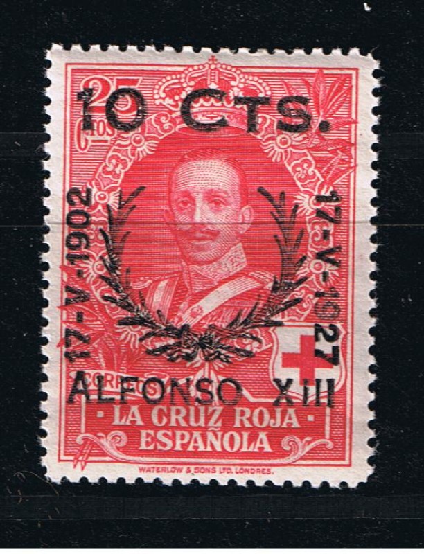 Edifil  375   XXV  Aniversario de la Jura de la constitución por Alfonso XIII.  Sobrecargados.  