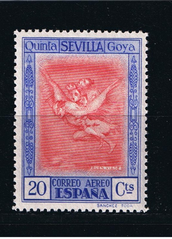 Edifil  521  Quinta de Goya en la Esposición de Sevilla.   