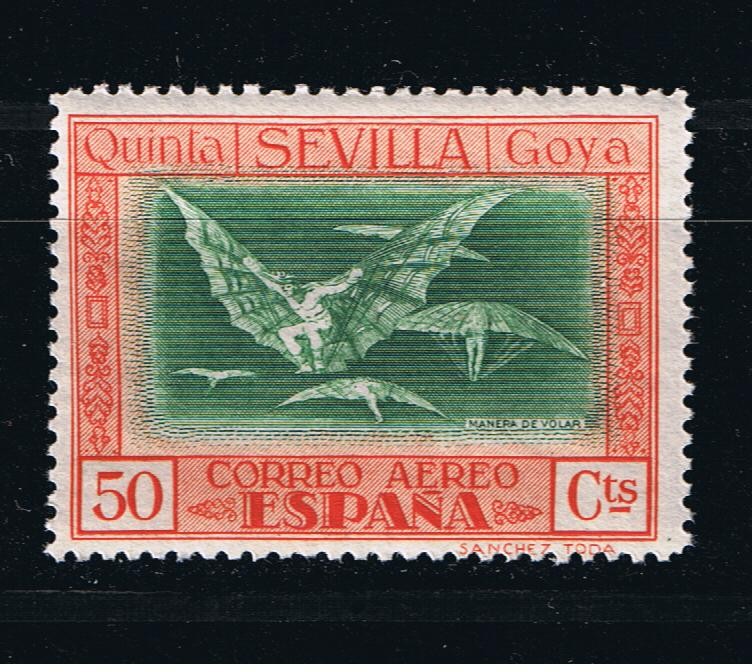 Edifil  525  Quinta de Goya en la Esposición de Sevilla.   