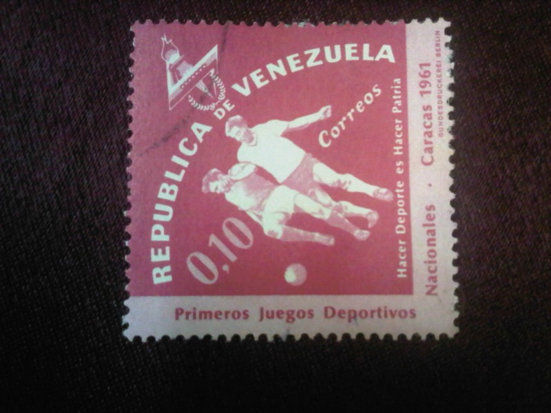 PRIMEROS JUEGOS DEPORTIVOS NACIONALES CARACAS (1961)