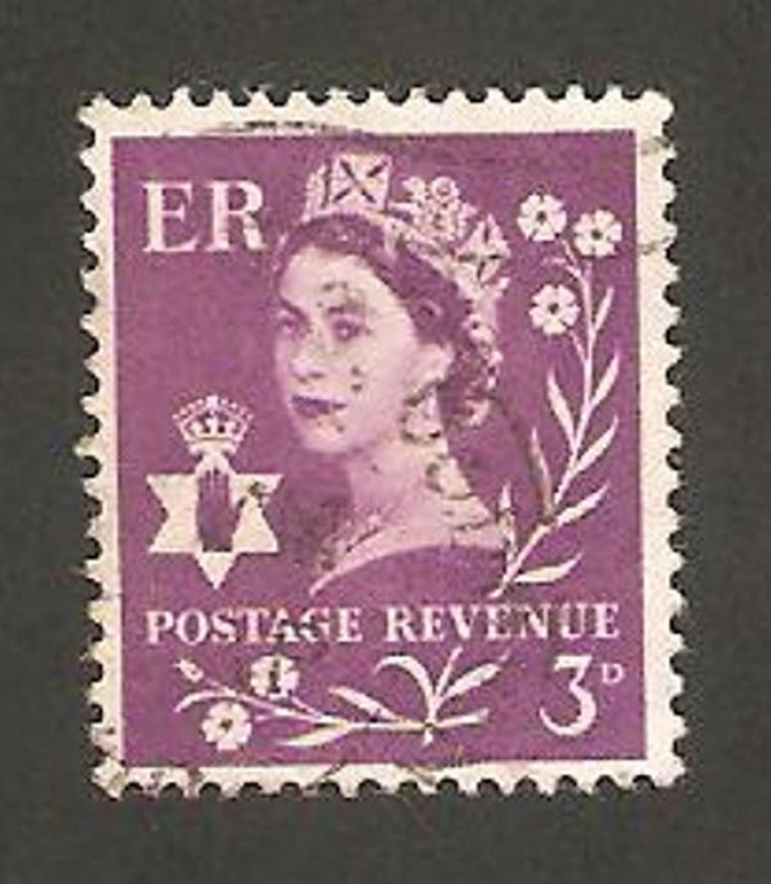 elizabeth II, emisión regional de Irlanda del Norte