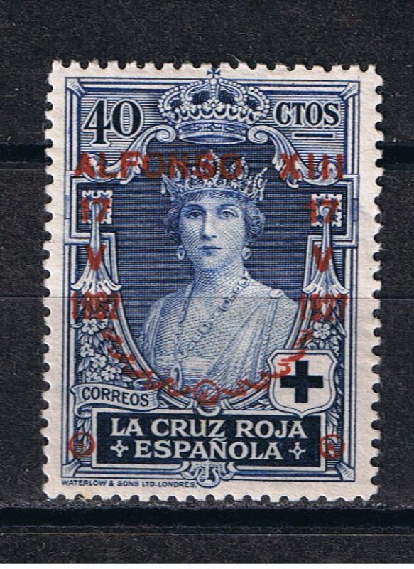 Edifil  357  XXV Aniver. de la Jura de la Constitución por Alfonso XIII.   