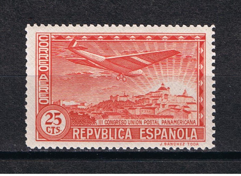 Edifil  616  III Congreso de la Unión Postal Panamericana.  