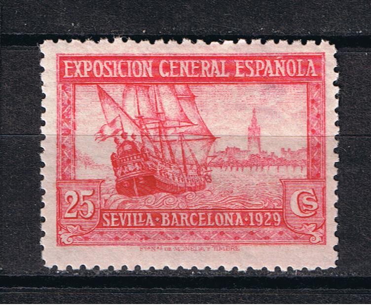 Edifil  440   Pro Exposiciones de Sevilla y Barcelona.  