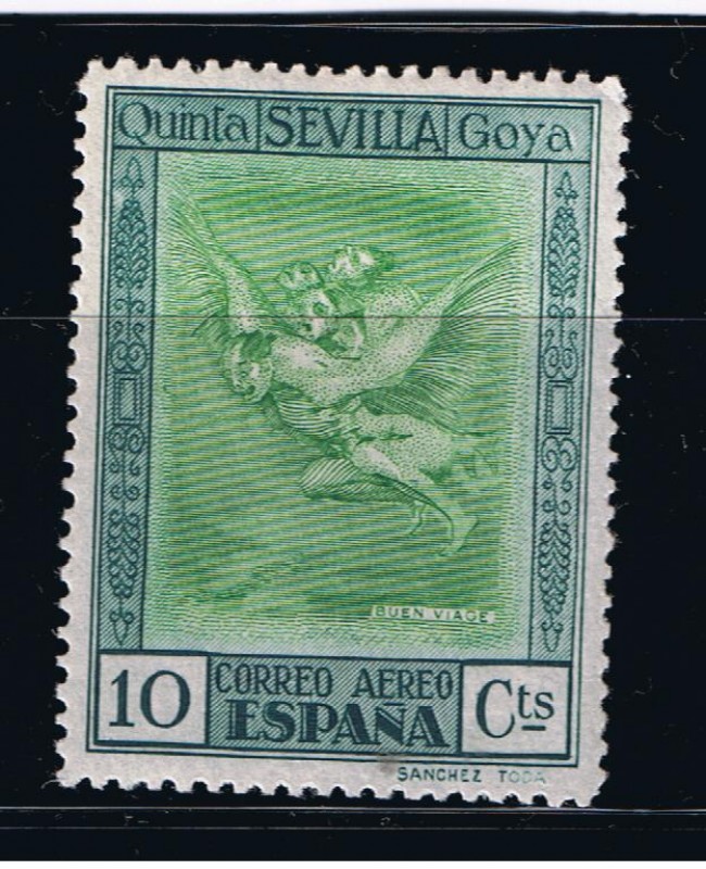 Edifil  519  Quinta de Goya en la Exposición de Sevilla.  