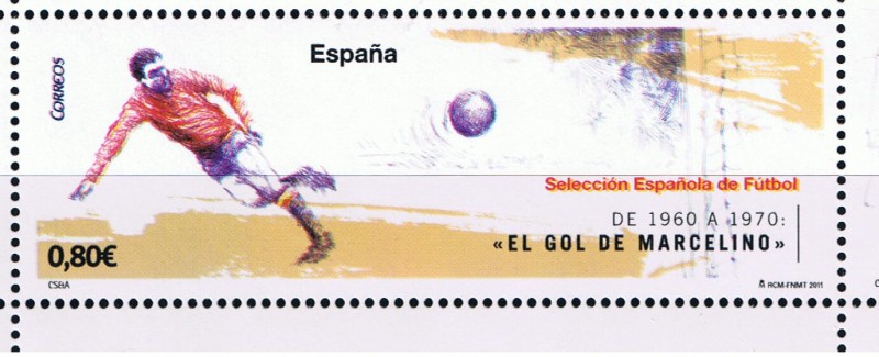 Edifil  4665 E Seleción Española de Fútbol.   