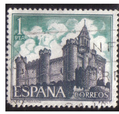 (1927) Castillos de España. Cº de Turégano (Segovia)