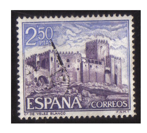 (1929) Castillos de España. Cº de Vélez Blanco (Almería) 