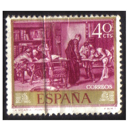 (1854) Pintores. Mariano Fortuny Marsal (La Vicaría)