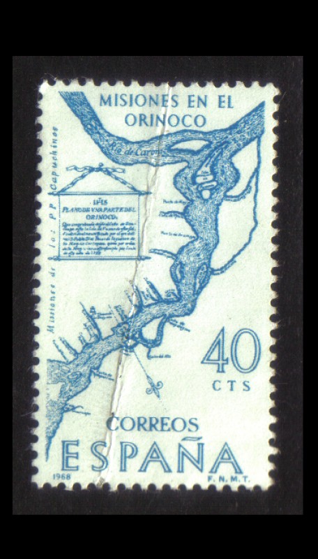 (1889) Forjadores de América.  Misiones del Orinoco