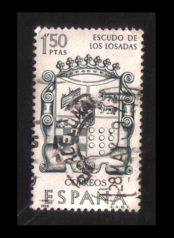 (1891) Forjadores de América. Escudo de los Losada