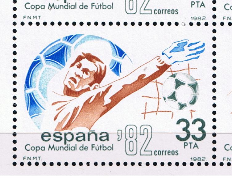 Edifil  2662  Copa Mundial de Fútbol España ´82.  