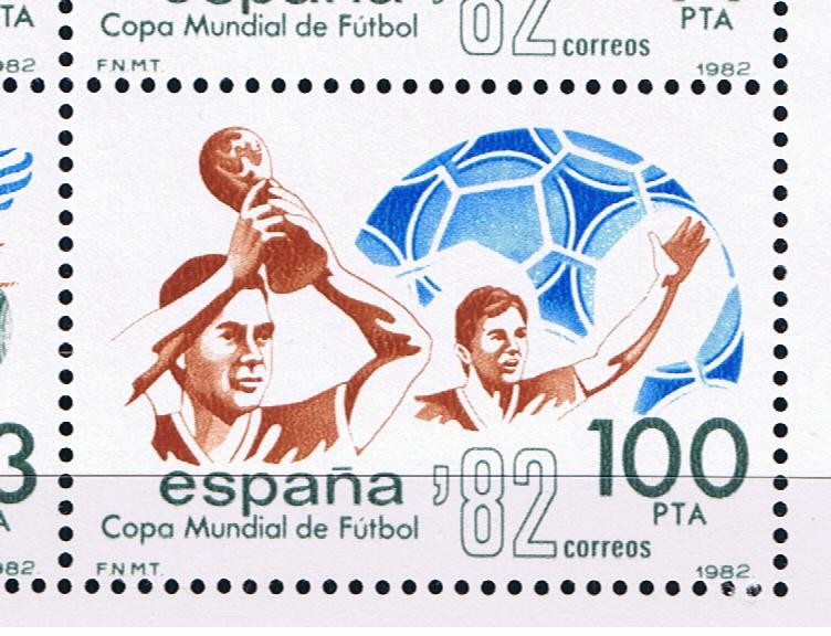 Edifil  2663  Copa Mundial de Fútbol España ´82.  