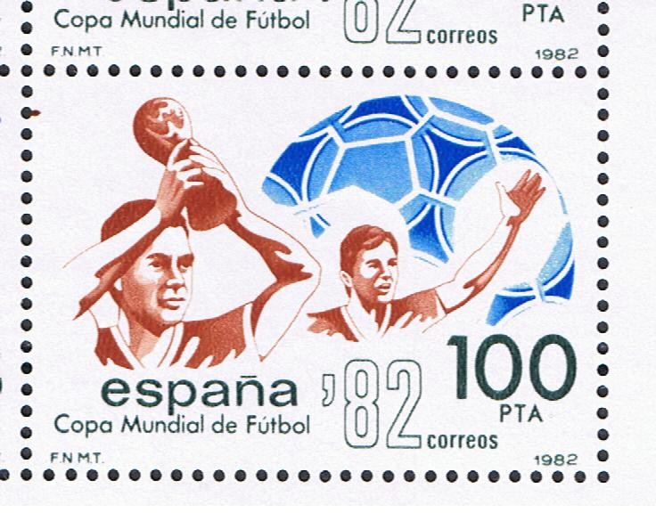 Edifil  2663  Copa Mundial de Fútbol España ´82.  