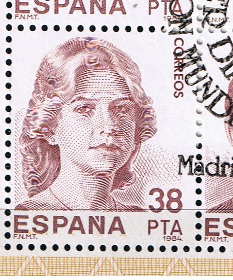 Edifil  2751  Exposición Mundial de Filatelia España¨84.  