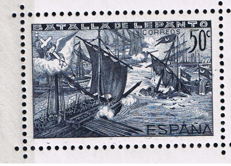 Edifil  865  Batalla de Lepanto. 