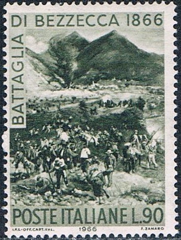 CENTENARIO DE LA BATALLA DE BEZZECCA. Y&T Nº 953