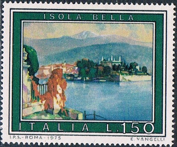 TURISMO 1975. VISTA DE ISOLA BELLA. Y&T Nº 1227