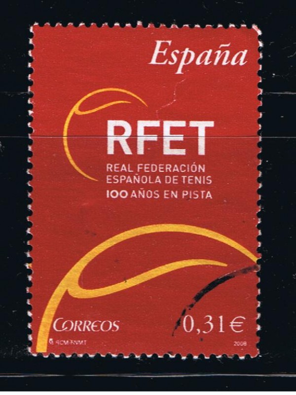 Edifil  4433  Centenario de la Real Federación Española de Tenis.  