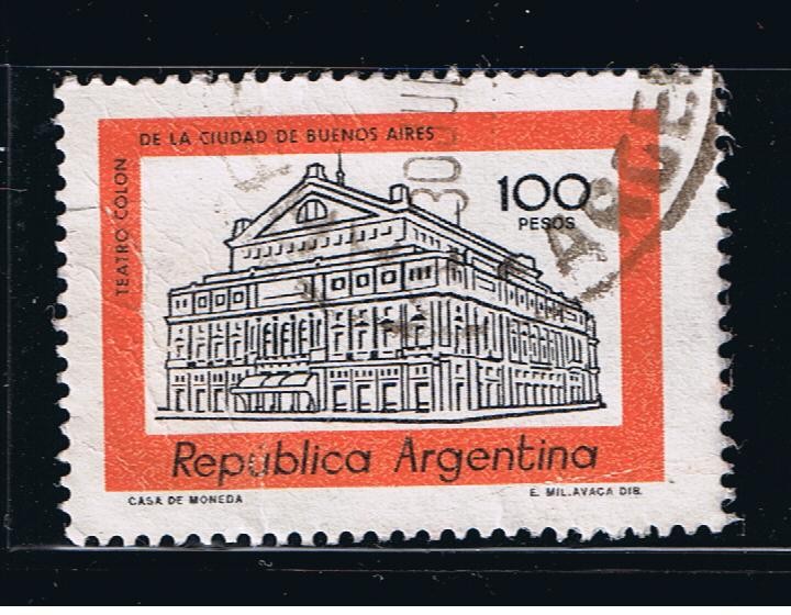 Teatro Colón de la ciudad de Buenos Aires.