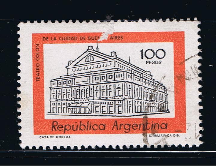 Teatro Colón de la ciudad de Buenos Aires.