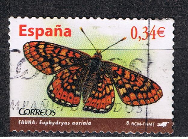 Edifil  4535  Fauna.  Mariposas  