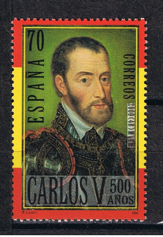 Edifil  3698  5º  Cent. del nacimiento de Carlos V.   