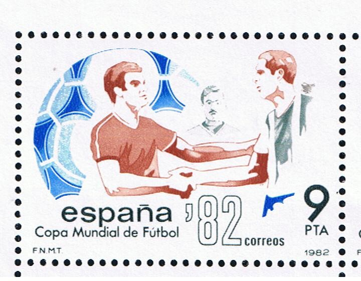 Edifil  2660  Copa Mundial de Fútbol España ´82.  