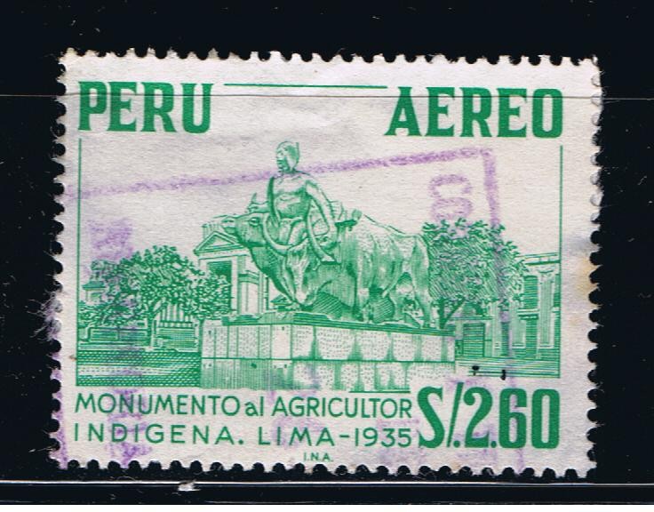 Monumento al Agricultor Indígena  Lima 1935