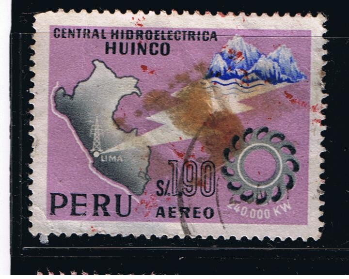 Central hidroeléctrica Huinco  240.000 KW.