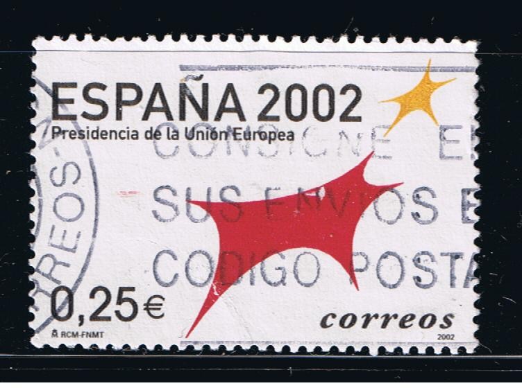 Edifil  3865  España 2002 Presidencia de la Unión Euroea.  