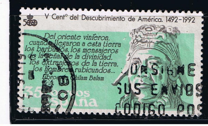 Edifil  2864  V Cente. del descubrimiento de América.  