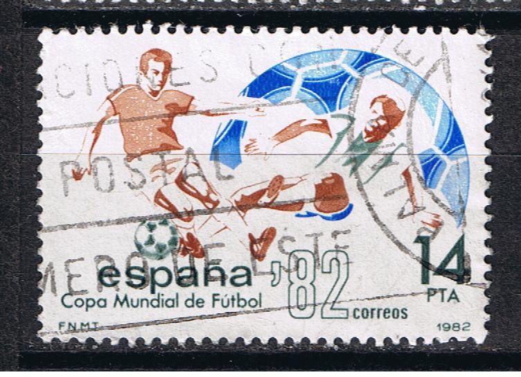 Edifil  2661  Copa Mundial de Fútbol España ´82.  