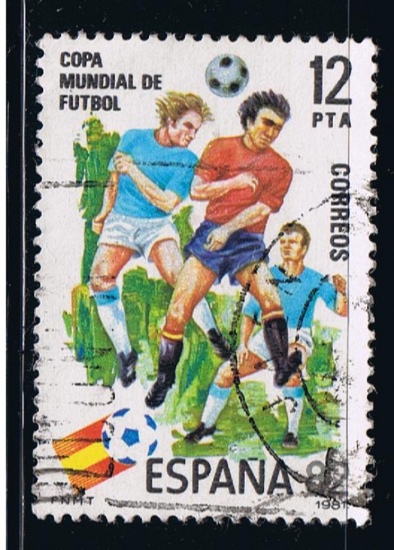 Edifil  2613  Copa Mundial de Fútbol, España´82   