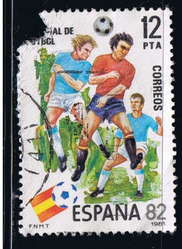 Edifil  2613  Copa Mundial de Fútbol, España´82   