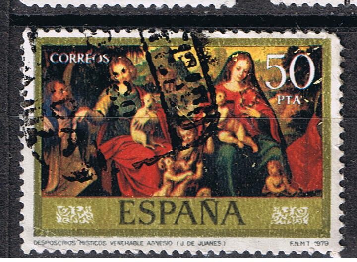 Edifil  2542  Día del Sello.  Juan de Juanes (IV centenario de su muerte).  