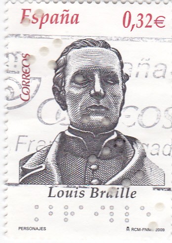 personaje- Louis Braille