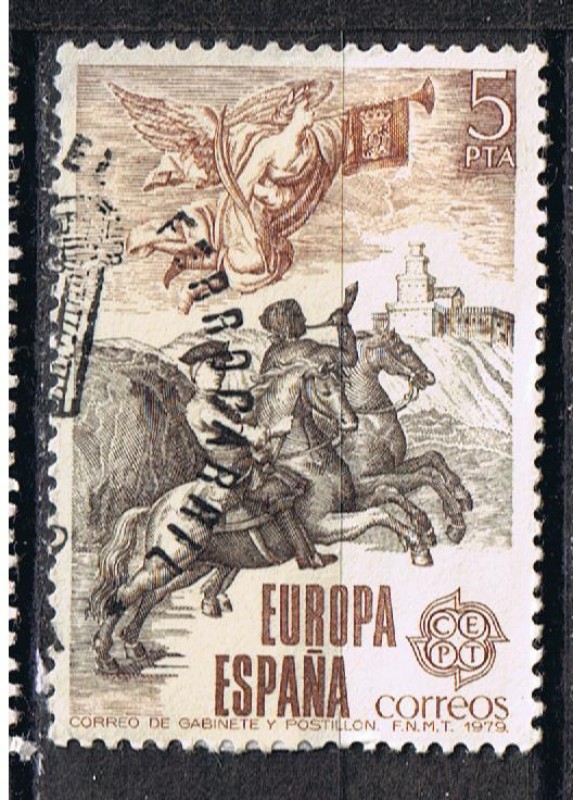 Edifil  2520  Europa-CEPT. Historia del Servicio de Correos y Telégrafos.  