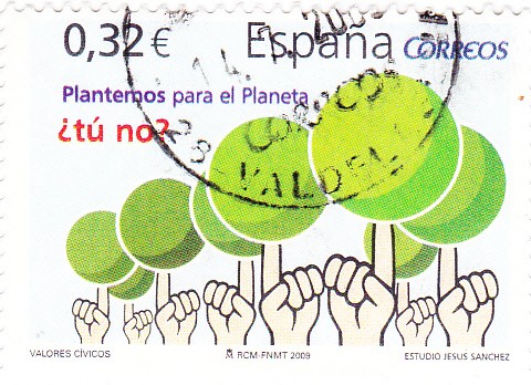 valores cívicos-plantemos para el planeta ¿tú no?