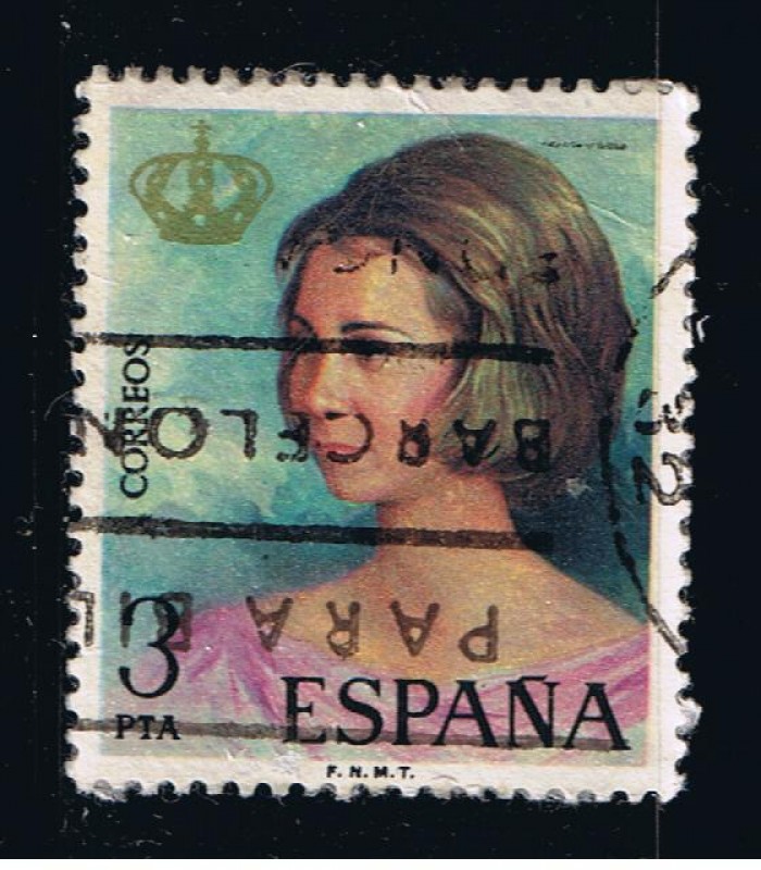 Edifil  2303  Don Juan Carlos I y Doña Sofía, Reyes de España.  