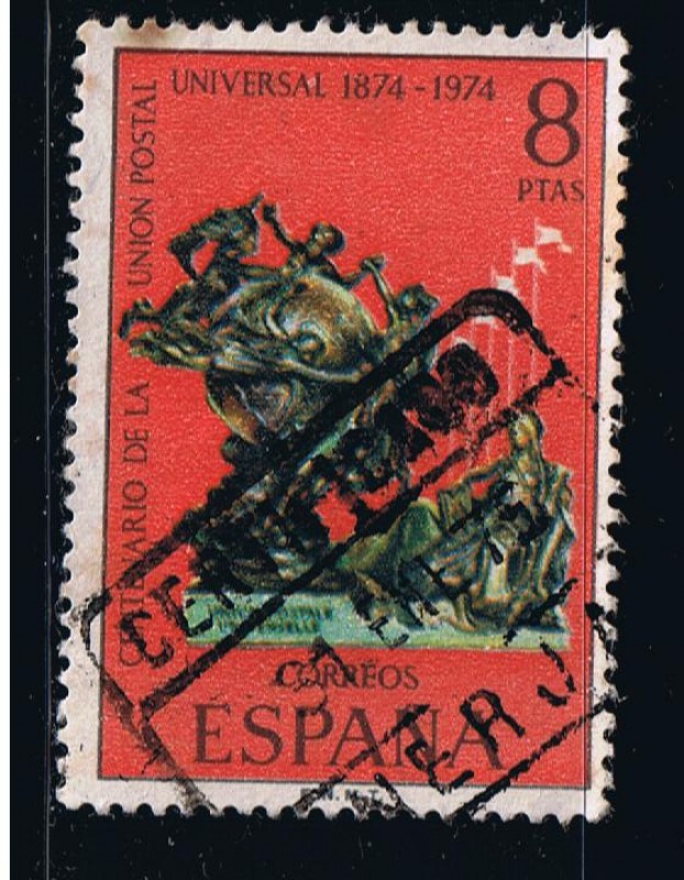 Edifil  2212   Centenario de la Unión Postal Universal.  